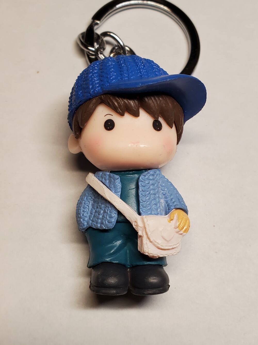Cute Boy Keychain - 2"